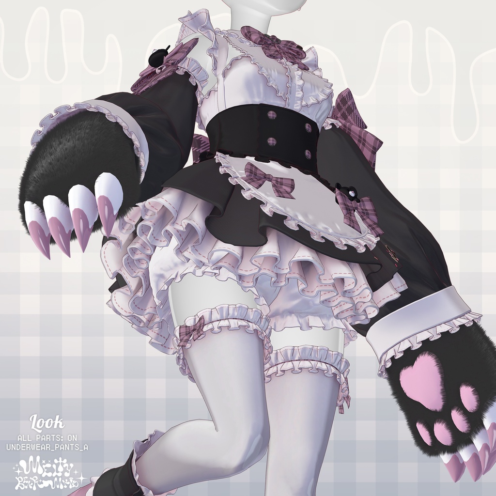 MeltyBearMaid/メルティベアメイド【19Avatar対応】