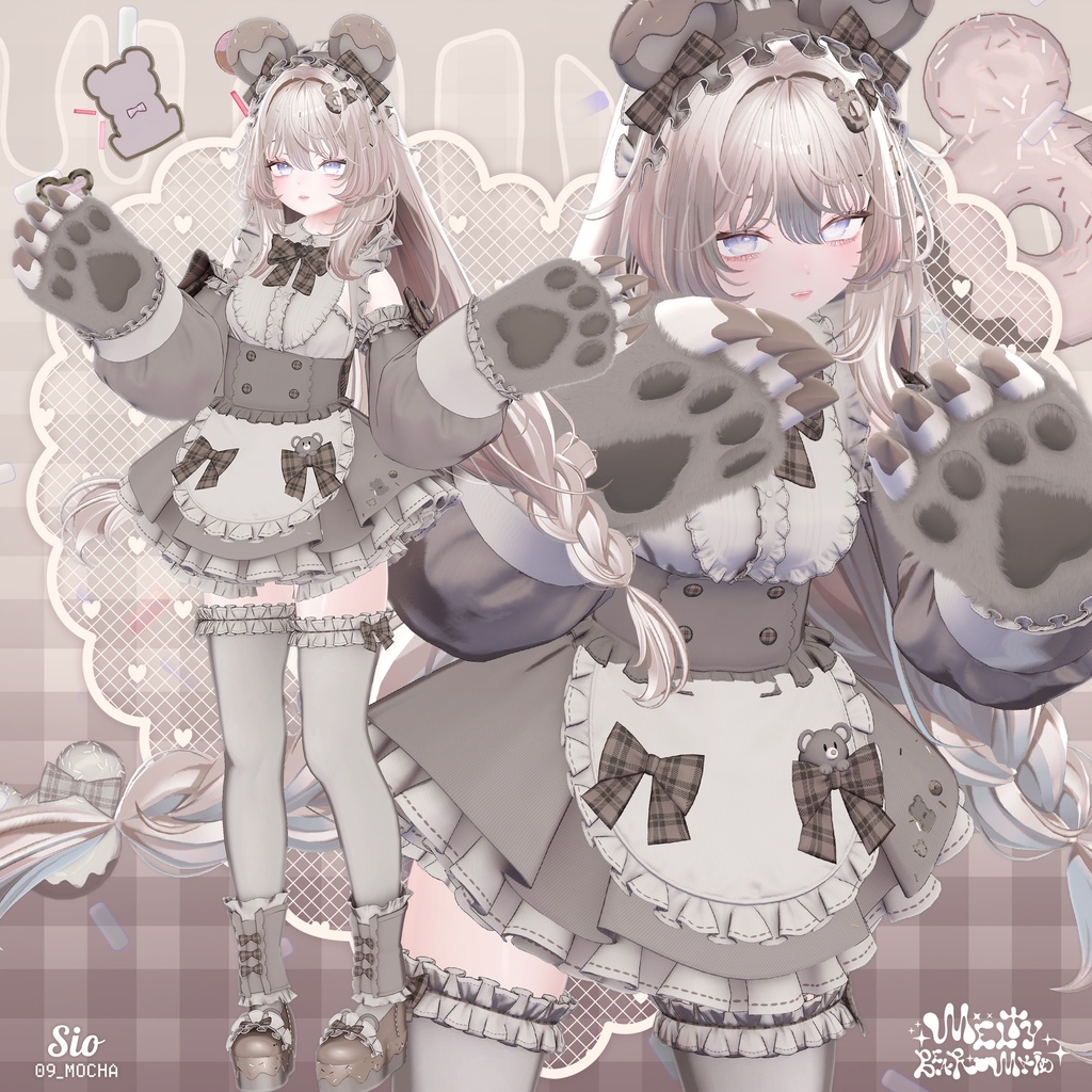 MeltyBearMaid/メルティベアメイド【19Avatar対応】