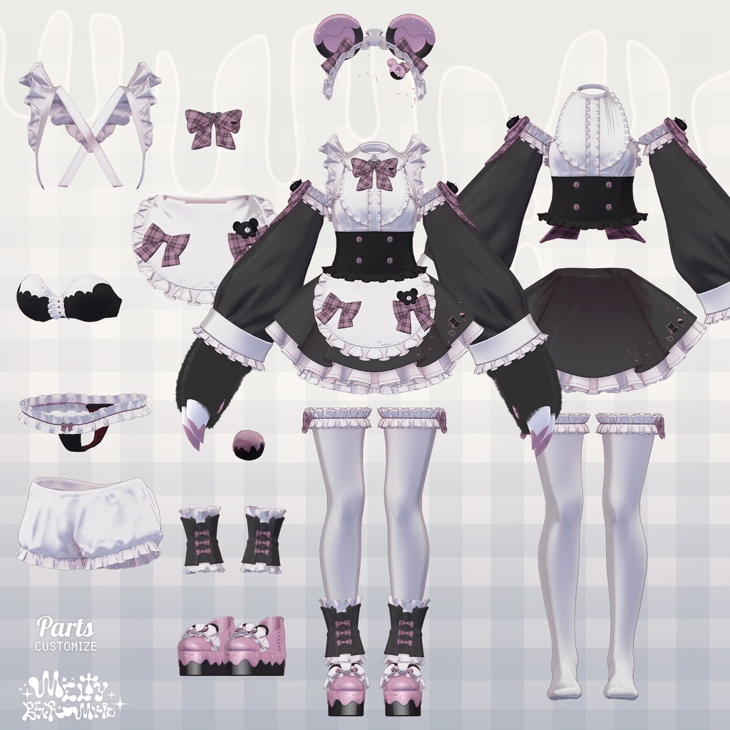 MeltyBearMaid/メルティベアメイド【25Avatar対応】