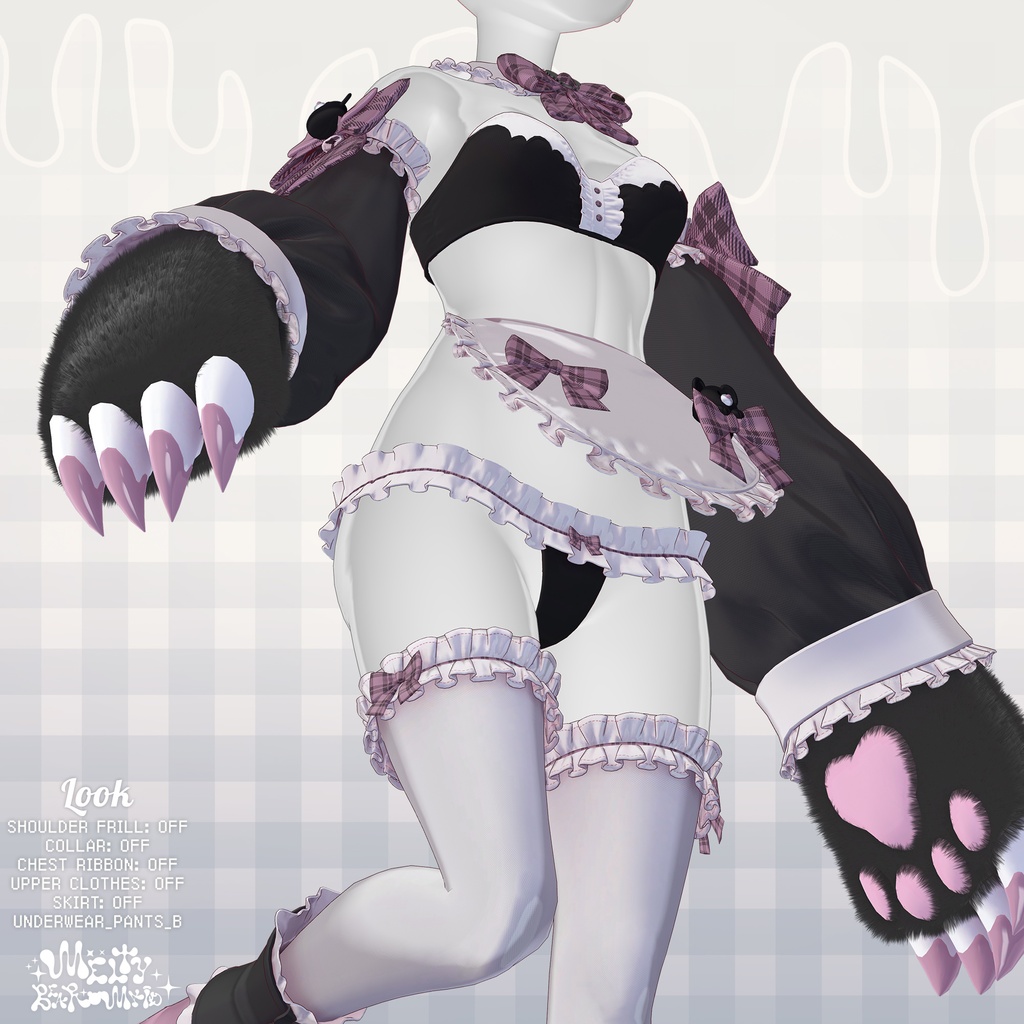 MeltyBearMaid/メルティベアメイド【19Avatar対応】
