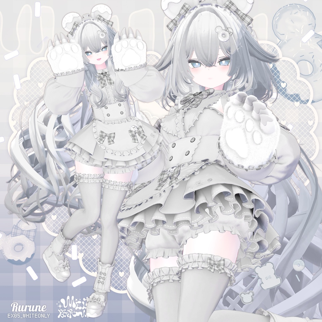 MeltyBearMaid/メルティベアメイド【19Avatar対応】
