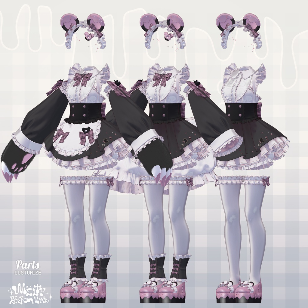 MeltyBearMaid/メルティベアメイド【19Avatar対応】