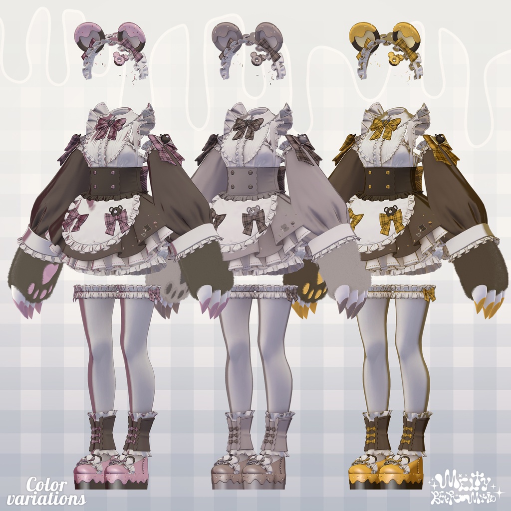 MeltyBearMaid/メルティベアメイド【19Avatar対応】