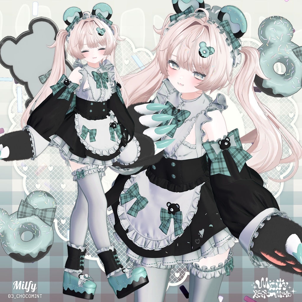 MeltyBearMaid/メルティベアメイド【19Avatar対応】