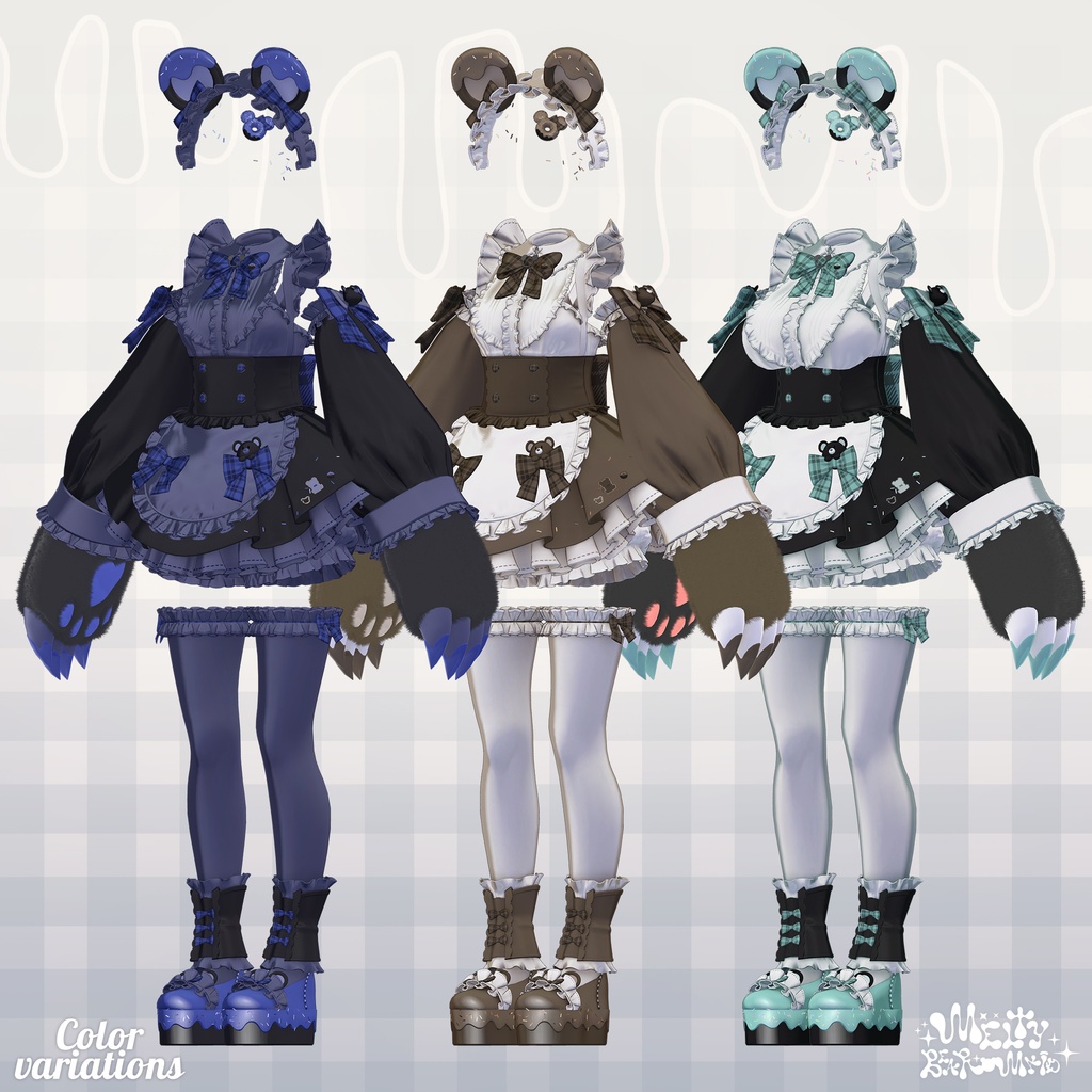 MeltyBearMaid/メルティベアメイド【19Avatar対応】