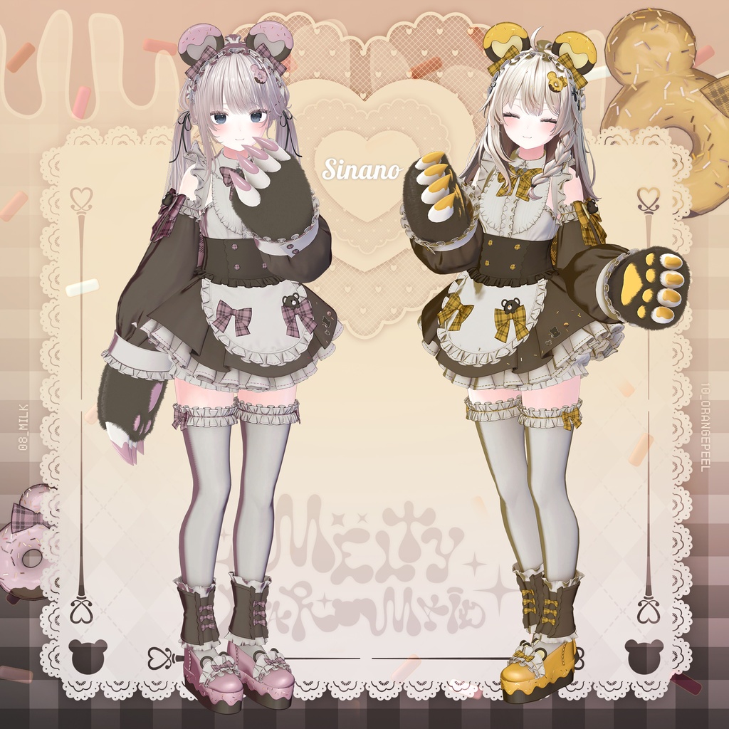 MeltyBearMaid/メルティベアメイド【19Avatar対応】