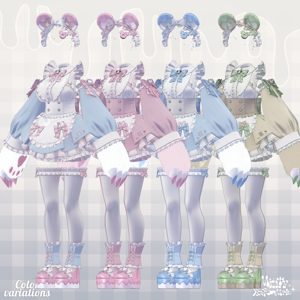 MeltyBearMaid/メルティベアメイド【19Avatar対応】