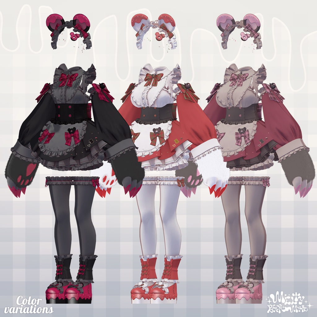 MeltyBearMaid/メルティベアメイド【19Avatar対応】