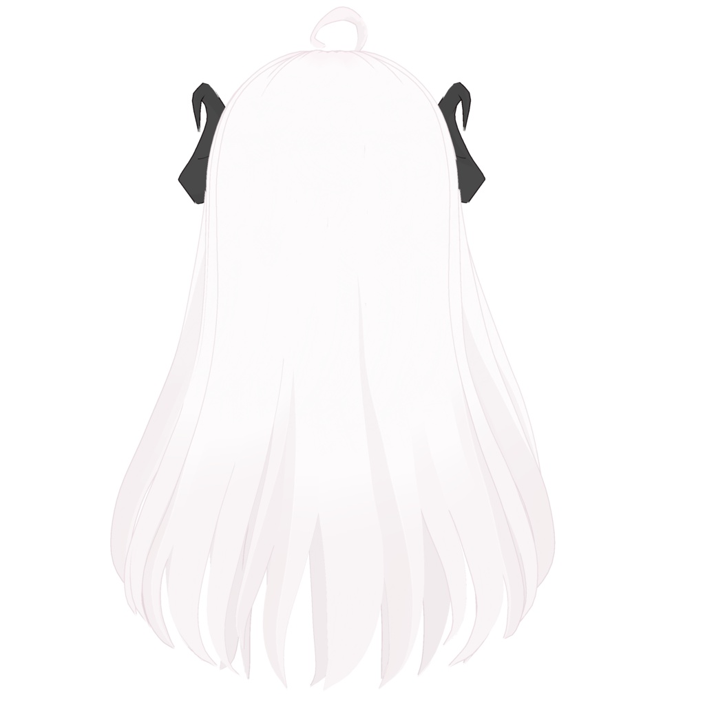 【VRoid正式版】Lina's HAIR PRESET & Custom Hair Accessory ( Horns & Hairpin) for VroidStudio ALL TEXTURES INCLUDED 髪型、髪飾り、サキュバスの角