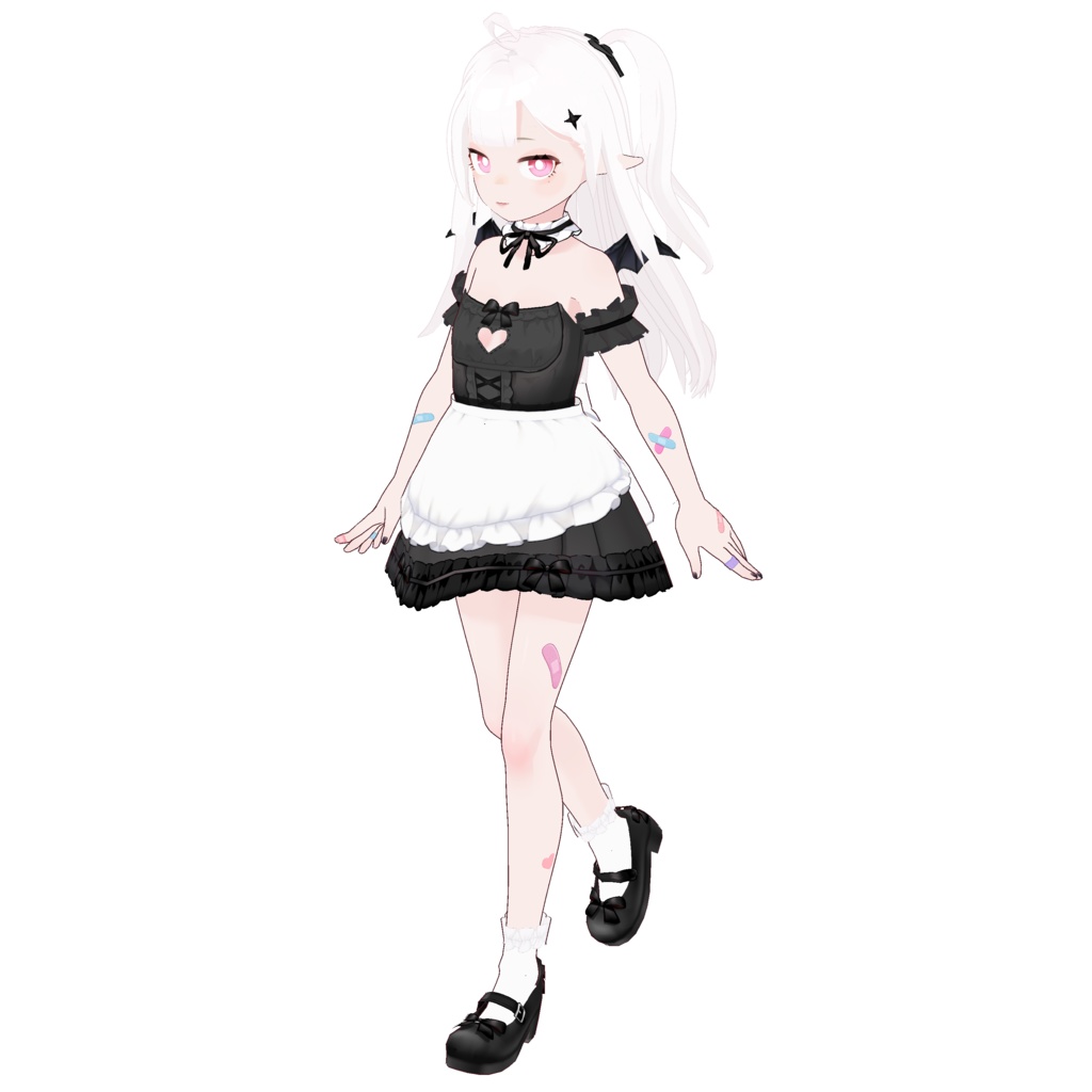 【FREE 無料 】Cute BAND-AID Set custom item for VroidStudio バンドエイド やみかわ VRoid正式版