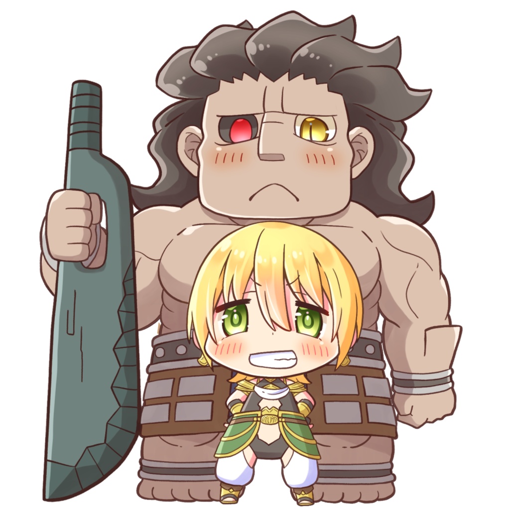 【FGO】ヘラクレス&イアソンアクリルキーホルダー