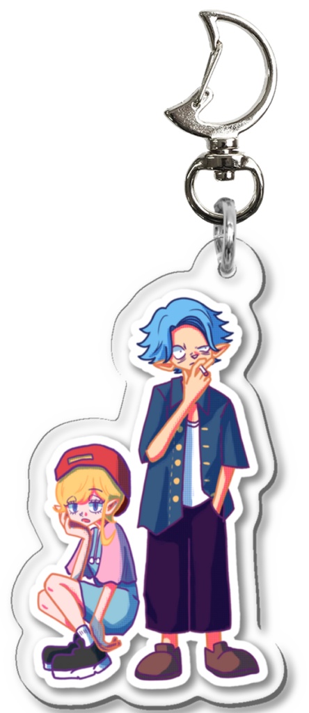 【Key Ring】The Otals "波ちゃんとバク"