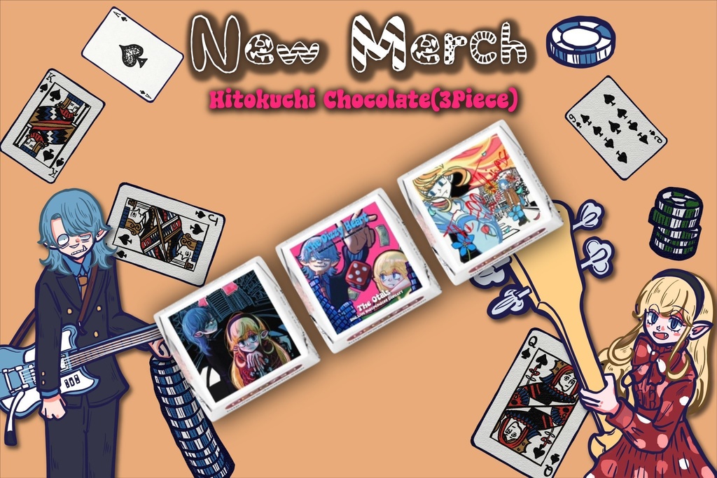 【期間限定】Chocolate 3種set “The Dizzy Heart” 
