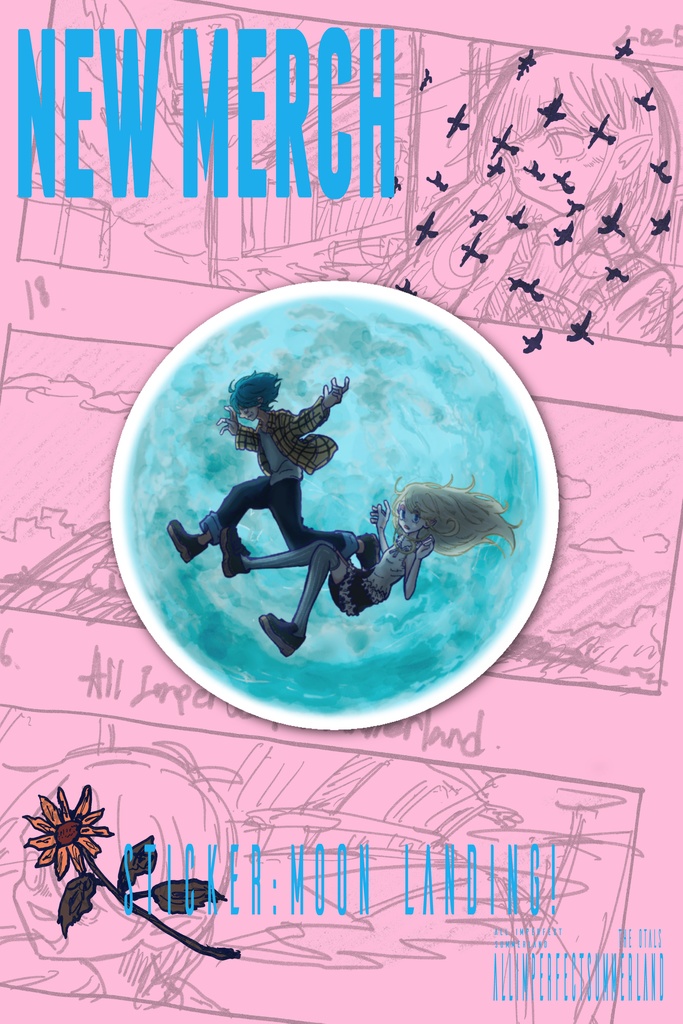 【Sticker】Moon Landing!
