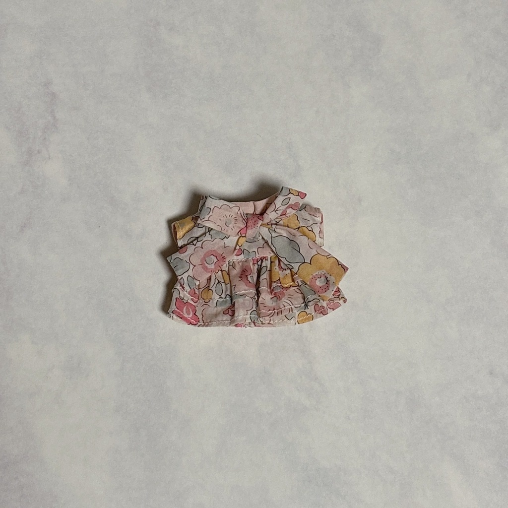 花柄ビックリボンワンピース