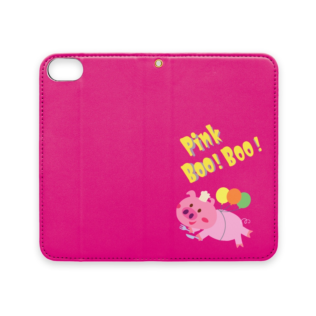 PINK BOO!BOO!公認 iphoneカバー