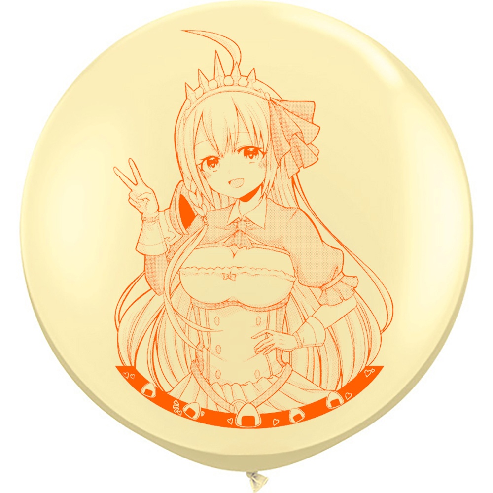 【風船ギフトボックスの印刷】可愛い騎士