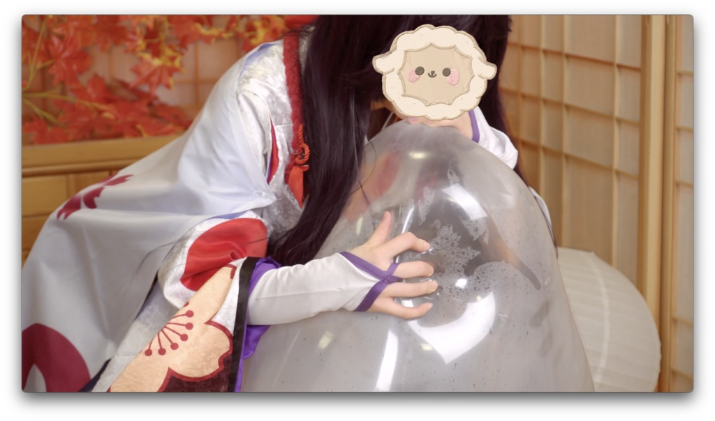 ゆきおんな吹き&風船乗りpop中国製36