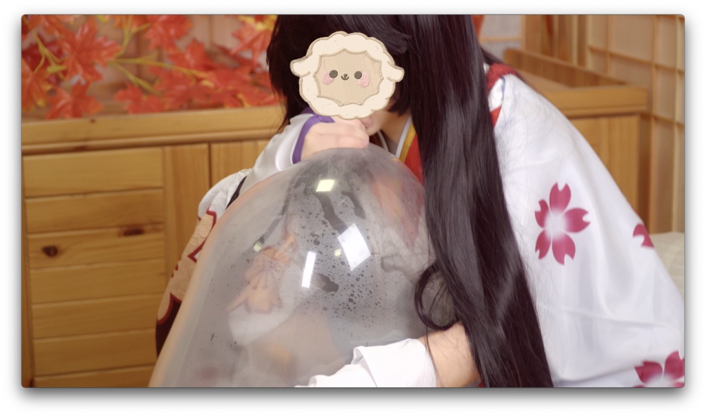 ゆきおんな吹き&風船乗りpop中国製36