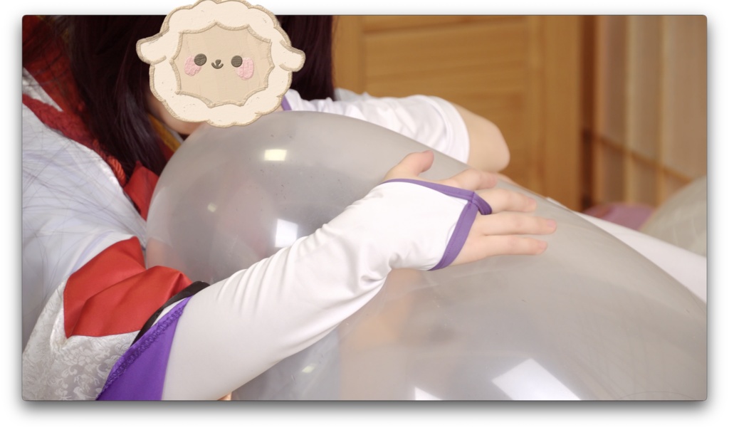 ゆきおんな吹き&風船乗りpop中国製36