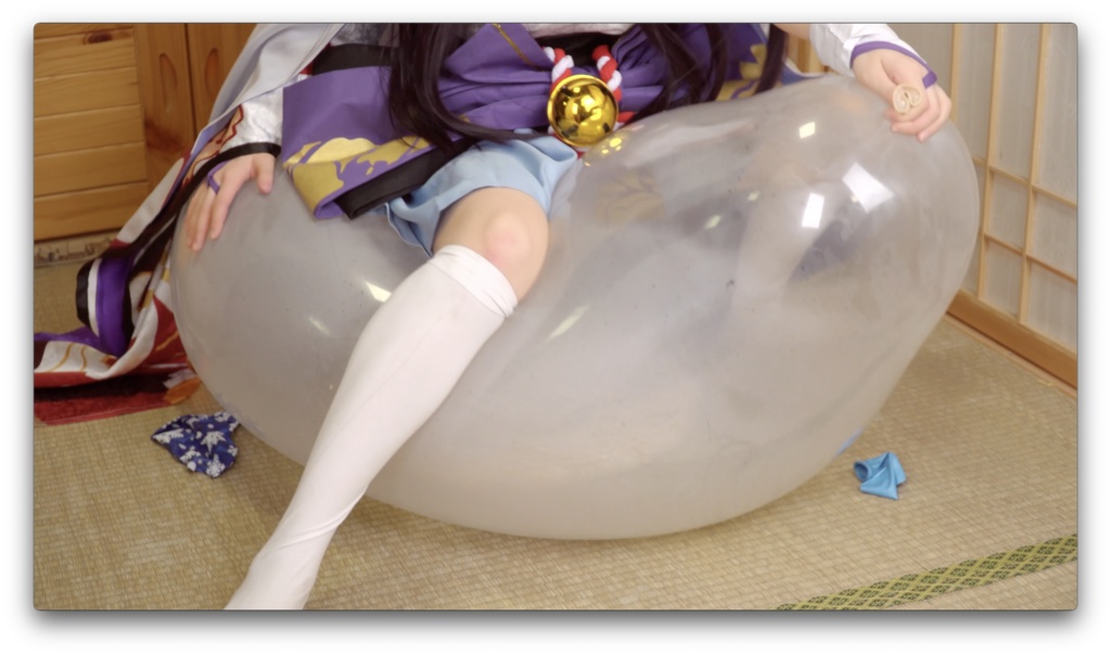 ゆきおんな吹き&風船乗りpop中国製36