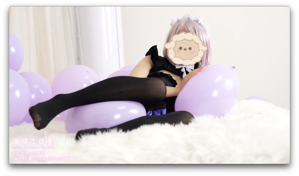 マシュpop中国製12インチ風船