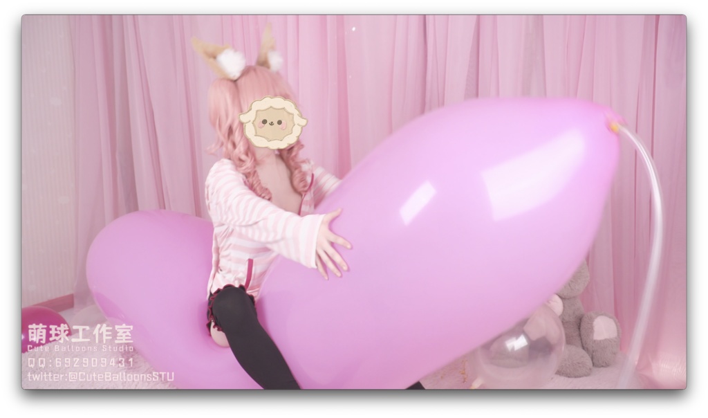 玉藻前空気充填中のGL700に乗る