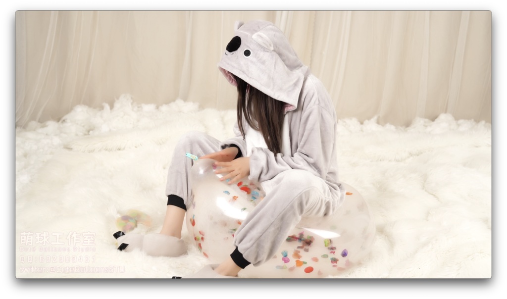 御桃子とU24よだれをかける