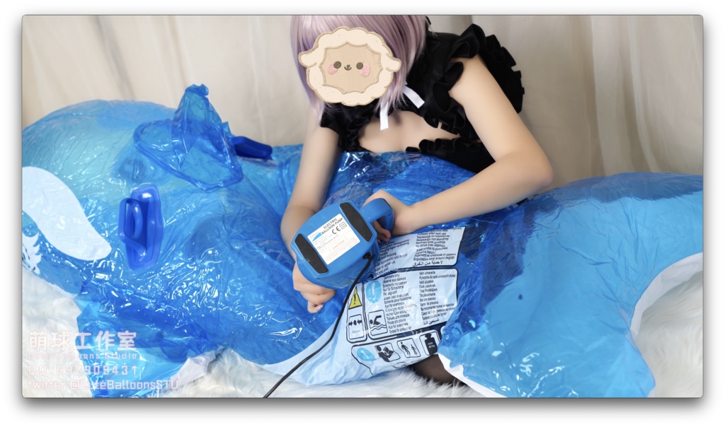 御桃子pop青いクジラpvc