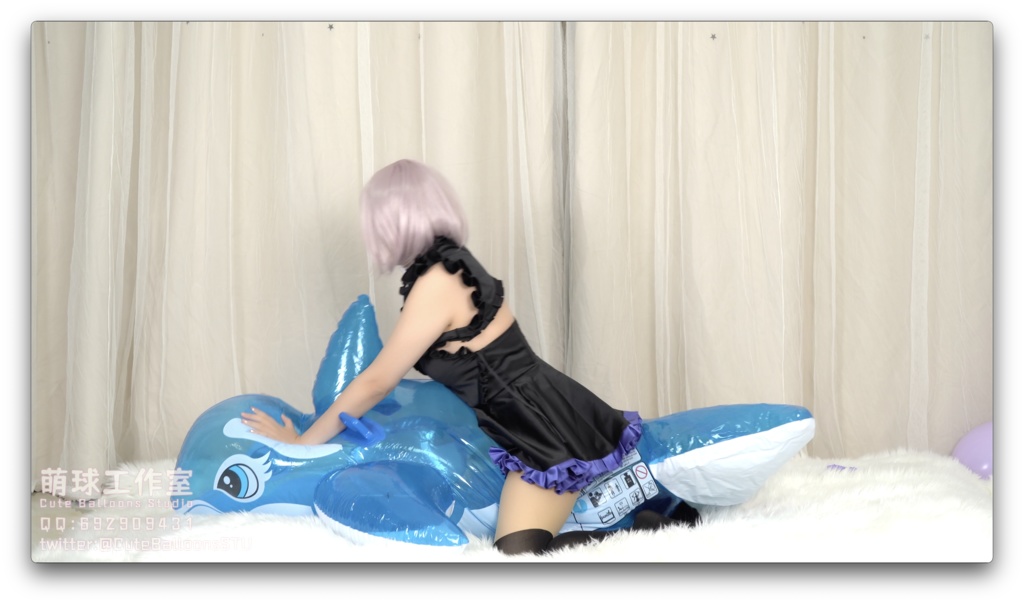 御桃子pop青いクジラpvc