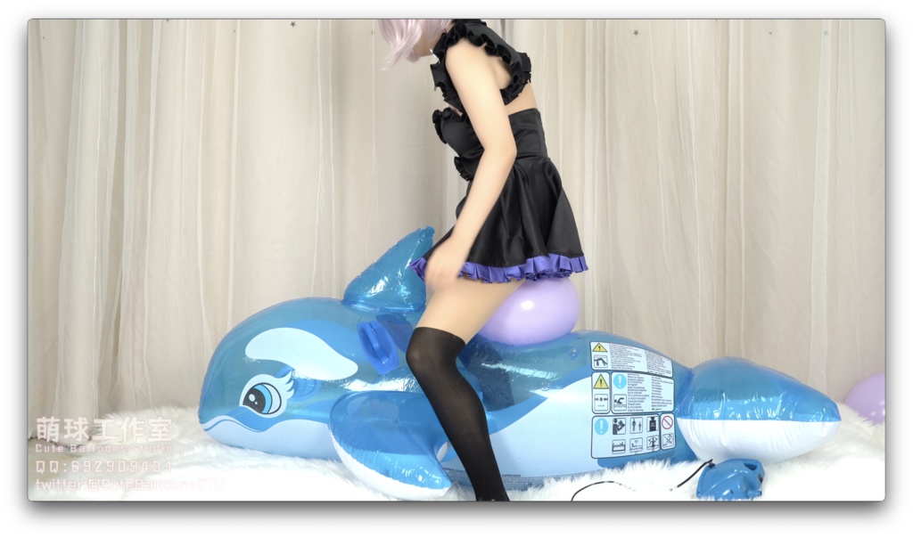 御桃子pop青いクジラpvc