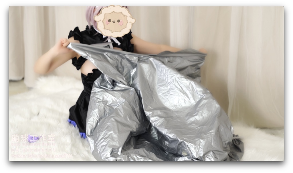 御桃子popシルバーpvc