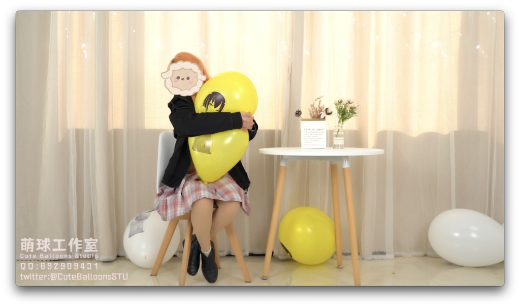 悠香popU15アニメ風船