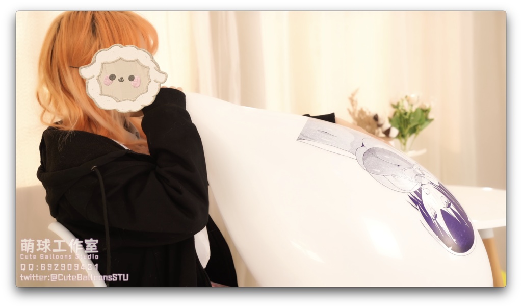 悠香popU15アニメ風船