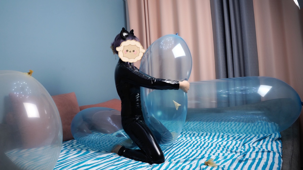 御桃子pop大きな風船