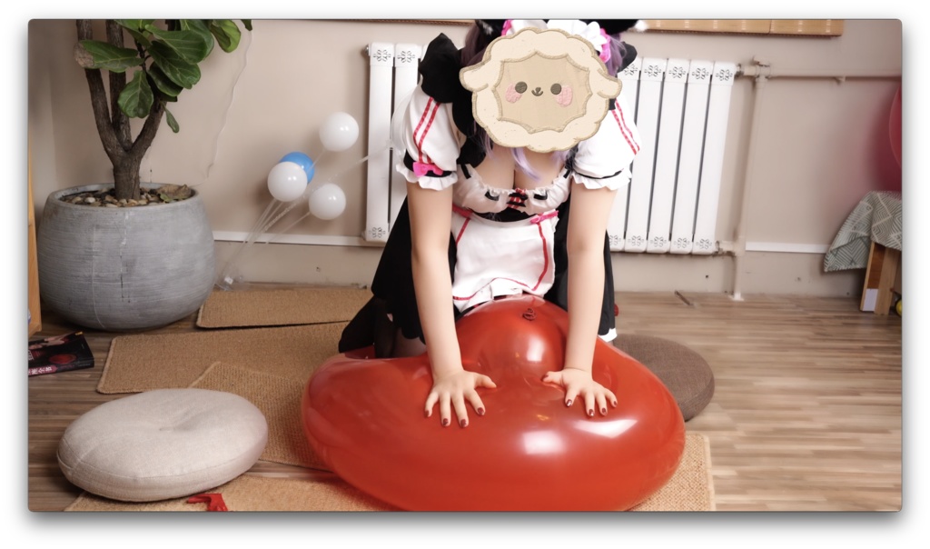 御桃子と赤い風船