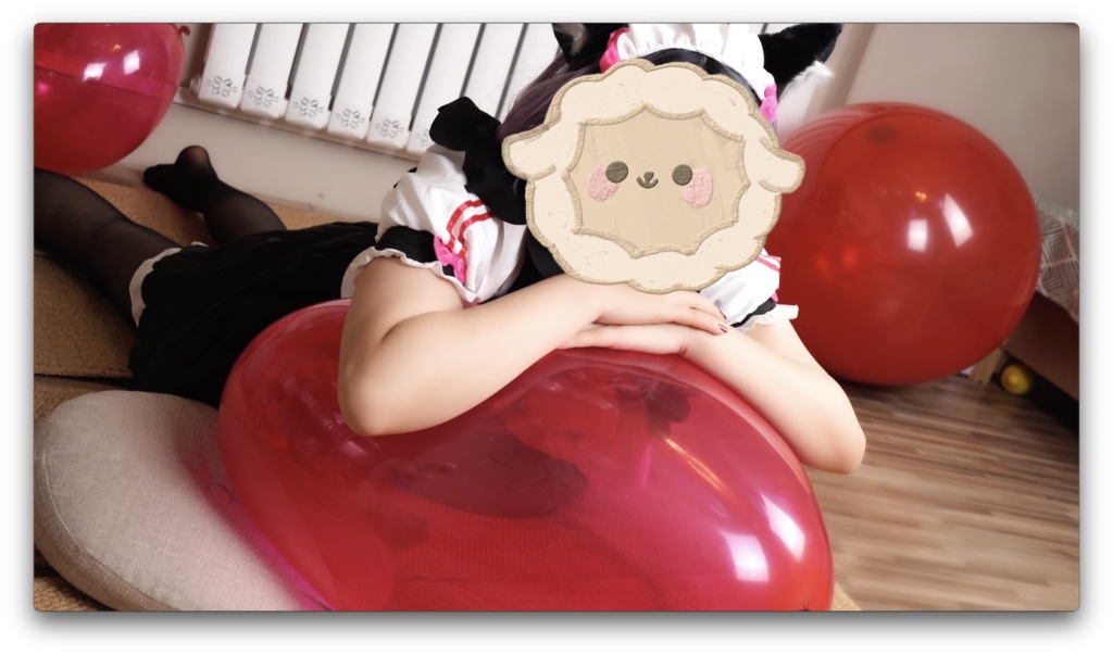 御桃子と赤い風船