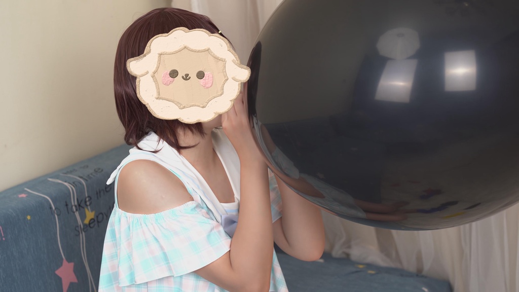 【過去の作品】水着姿の無千がTT17とTT24風船7つを遊んで爆発させます(一部の息吹きを含む)