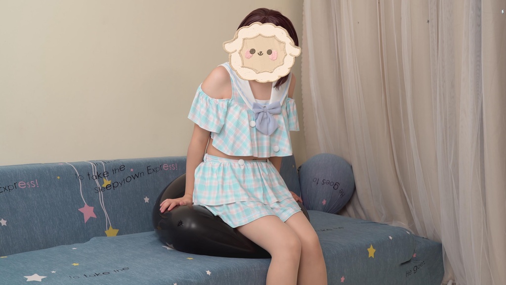 【過去の作品】水着姿の無千がTT17とTT24風船7つを遊んで爆発させます(一部の息吹きを含む)