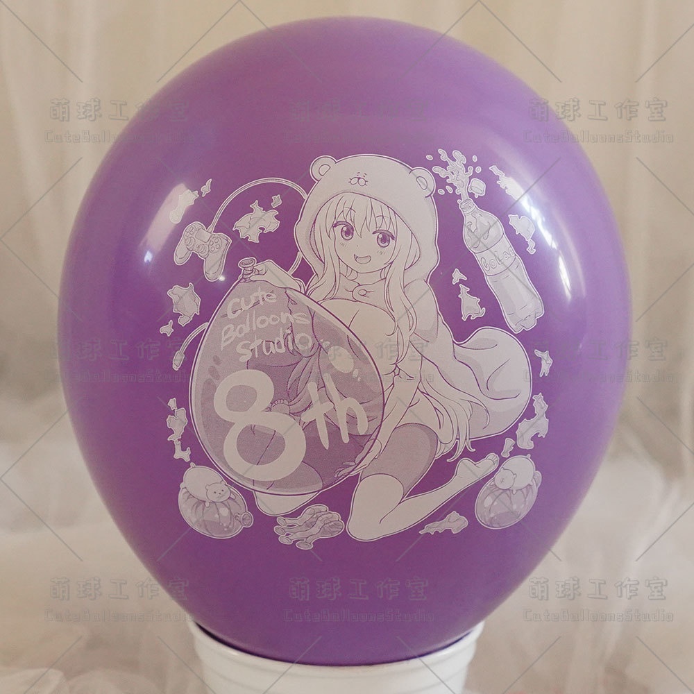 【風船ギフトボックスの印刷】開業8周年記念