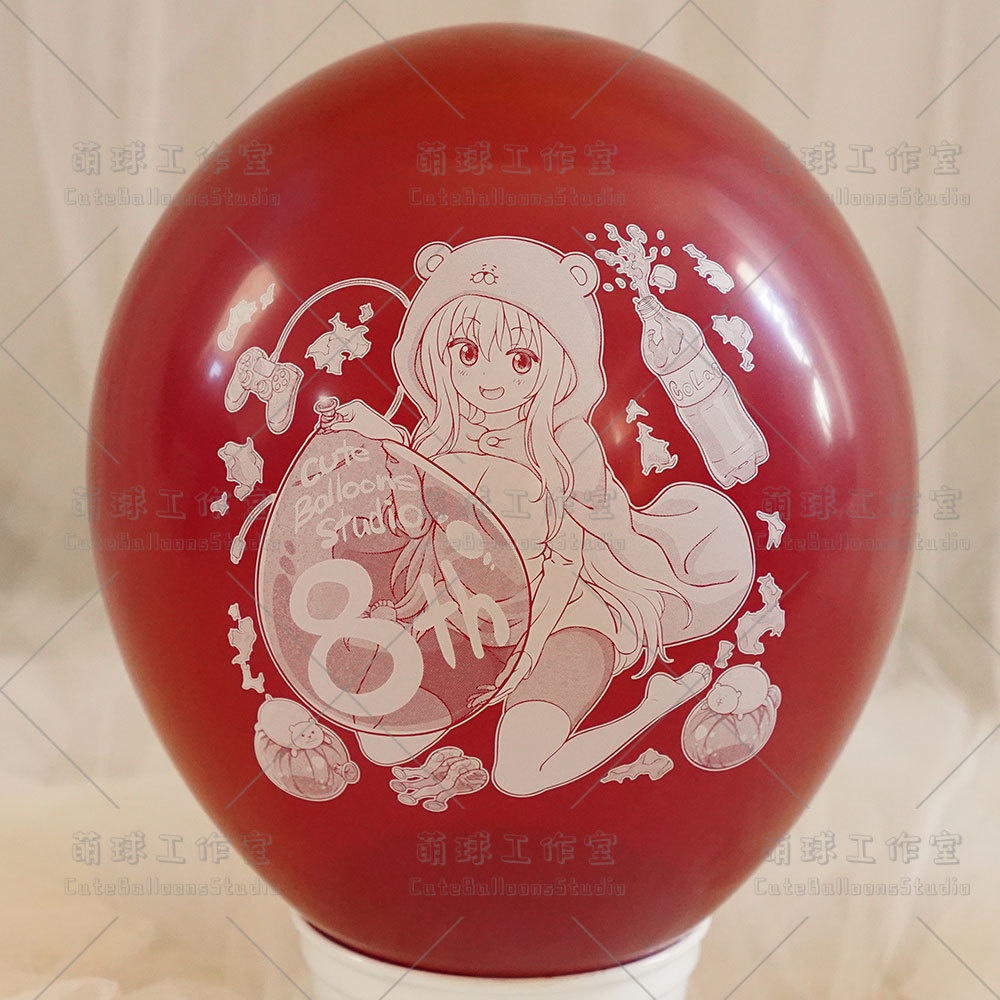 【風船ギフトボックスの印刷】開業8周年記念