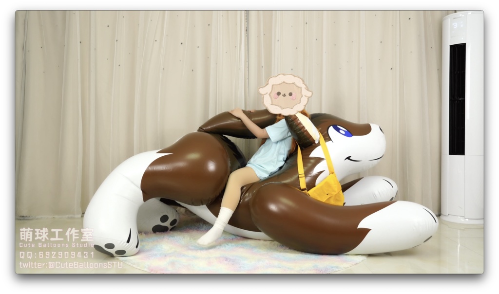 可愛い女の子とエアウルフ