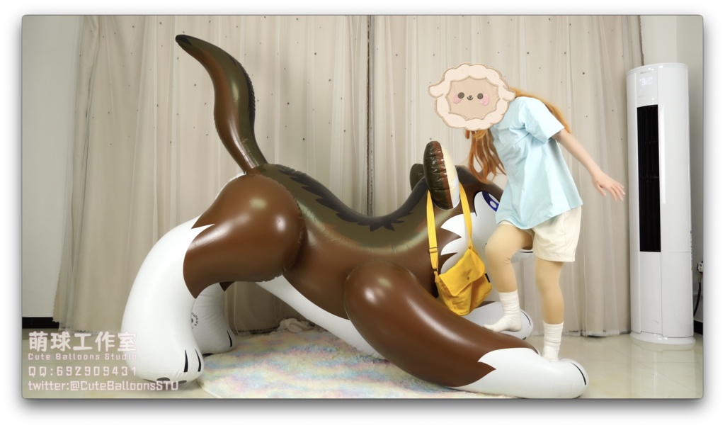 可愛い女の子とエアウルフ