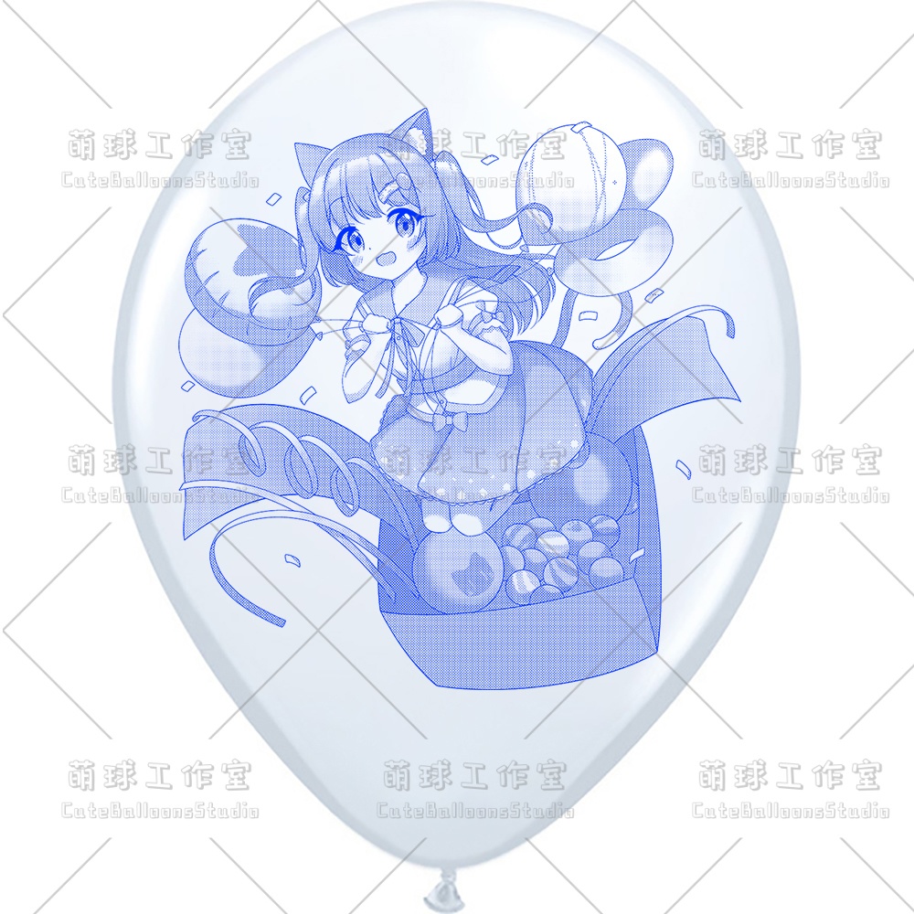 【風船ギフトボックスの印刷】风铃 誕生