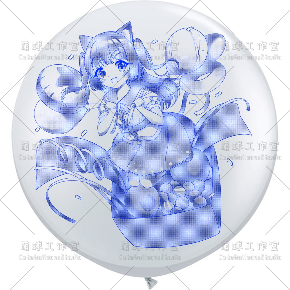 【風船ギフトボックスの印刷】风铃 誕生