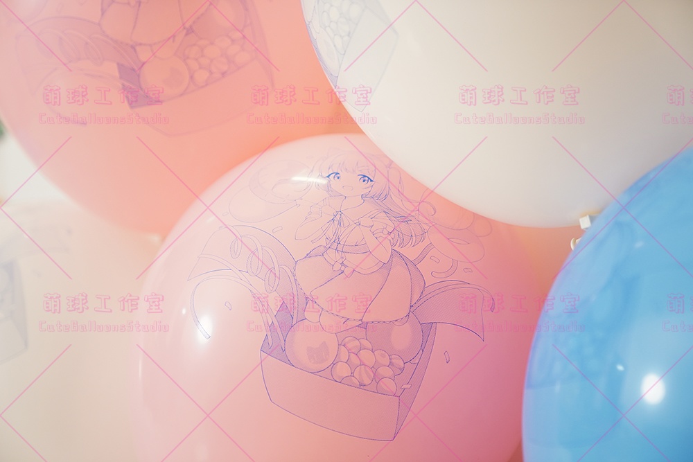 【風船ギフトボックスの印刷】风铃 誕生