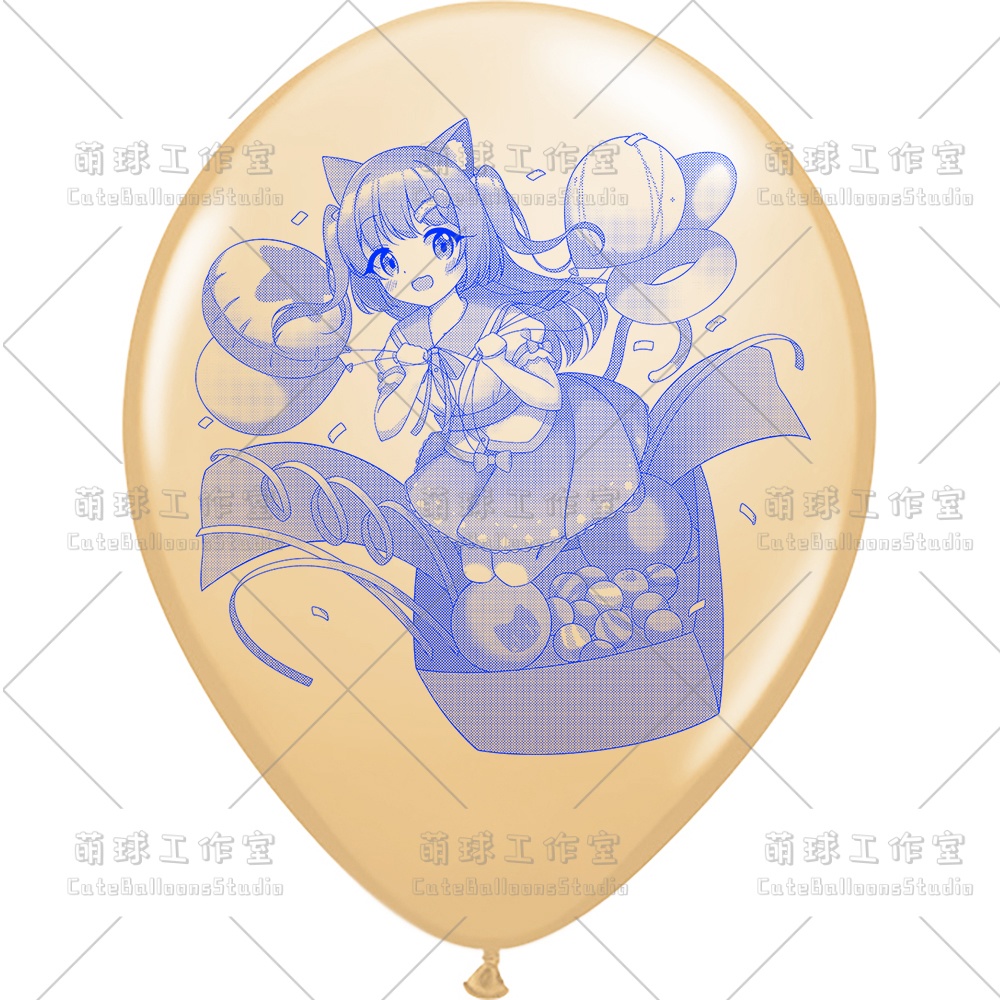 【風船ギフトボックスの印刷】风铃 誕生