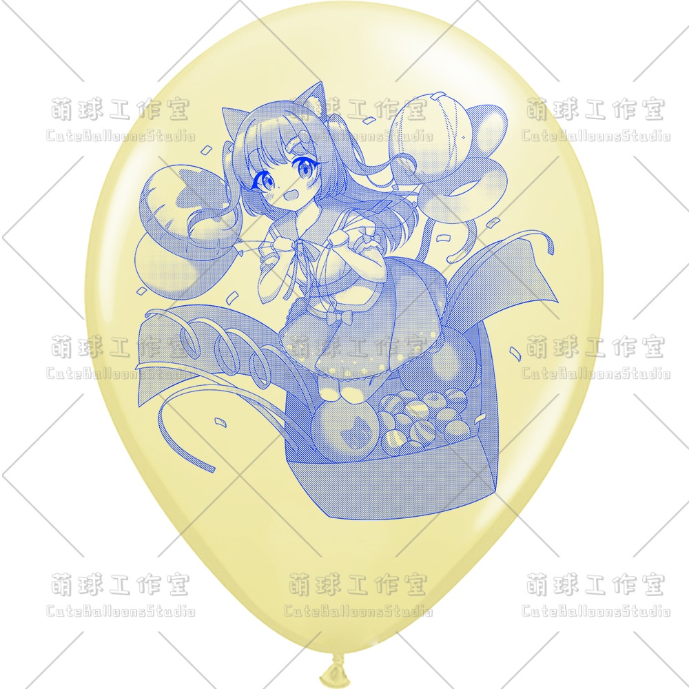 【風船ギフトボックスの印刷】风铃 誕生