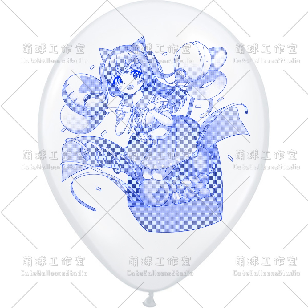 【風船ギフトボックスの印刷】风铃 誕生