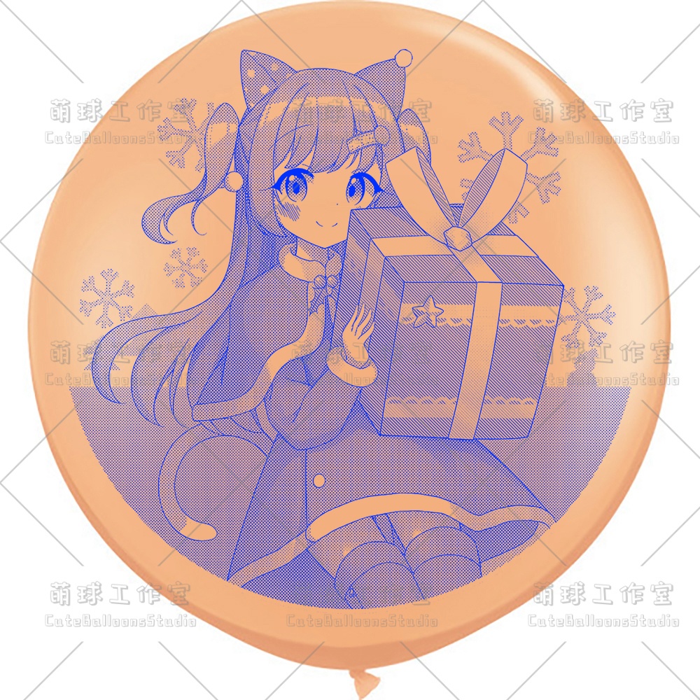 【風船ギフトボックスの印刷】风铃 冬のおみやげ